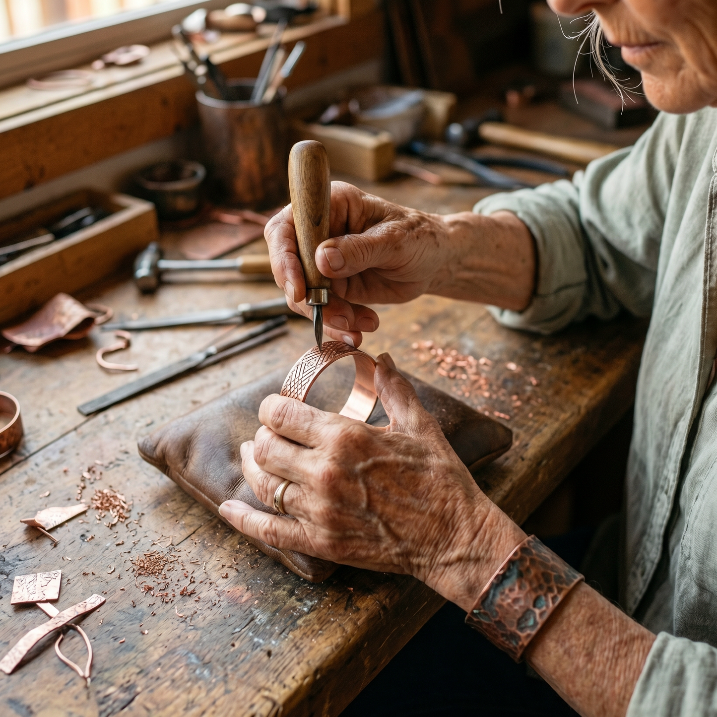 Della's Holt Copper Ring