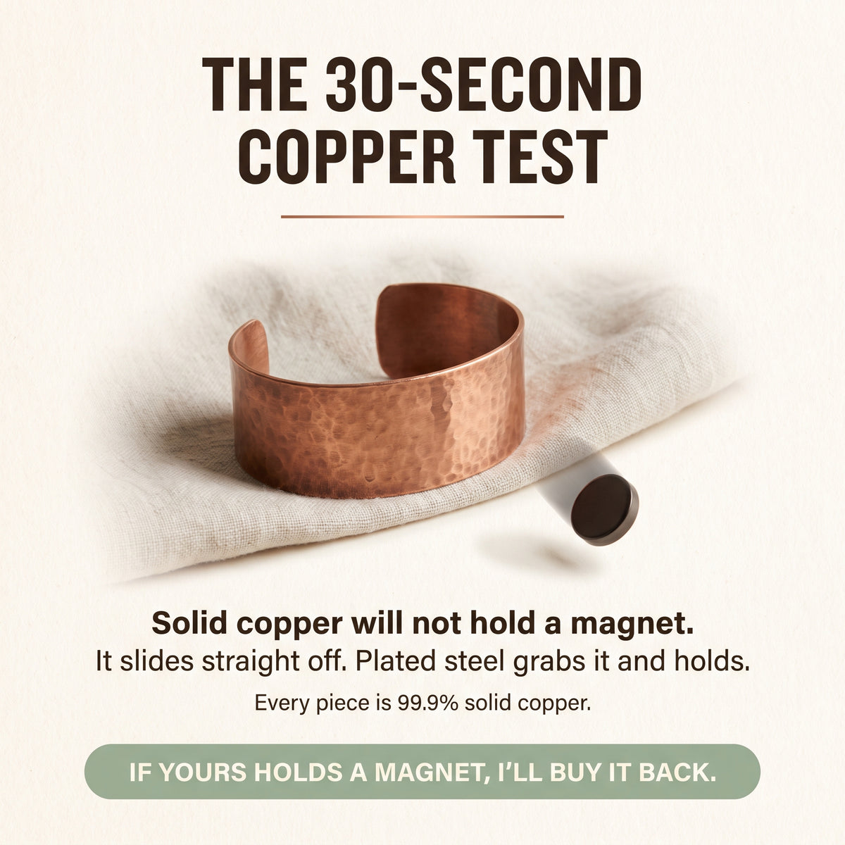 Della's Dint Copper Ring