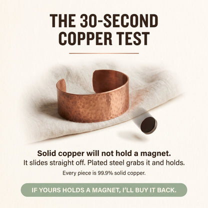 Della's Blossom Copper Bracelet