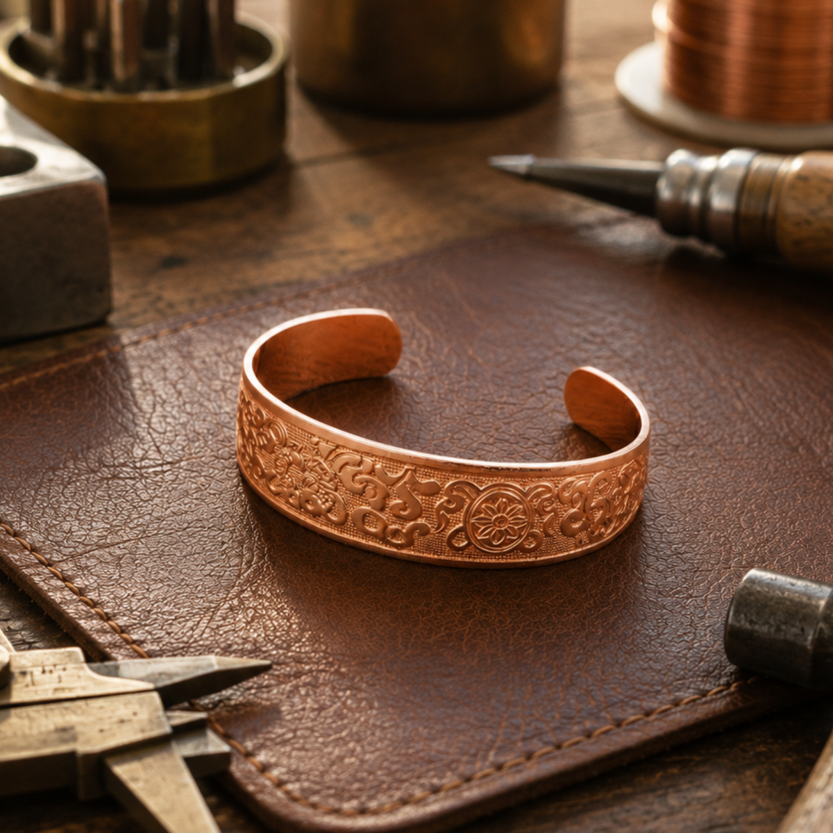 Della's Relic Copper Bracelet