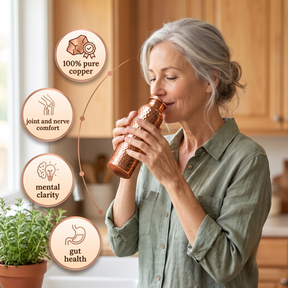 Della's Copper Water bottle