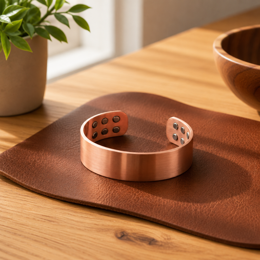 Della's Slab Copper Bracelet