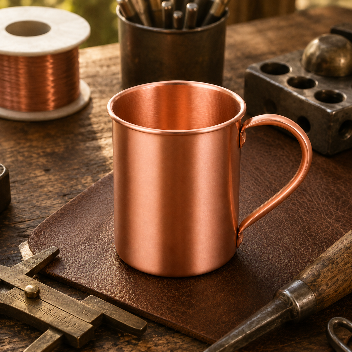 Della's Copper Plain Mug 400ml