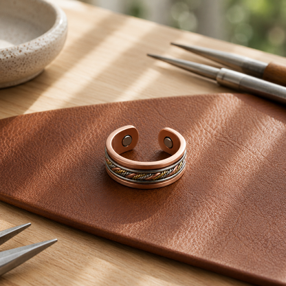 Della's Braid Copper Ring