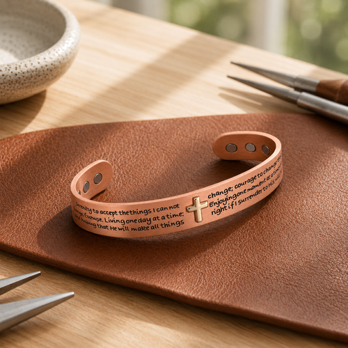 Della's Creed Copper Bracelet