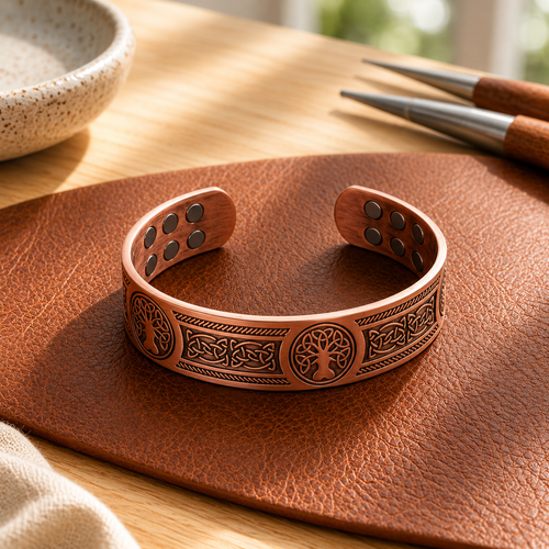Della's Bough Copper Bracelet