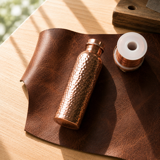 Della's Copper Water bottle