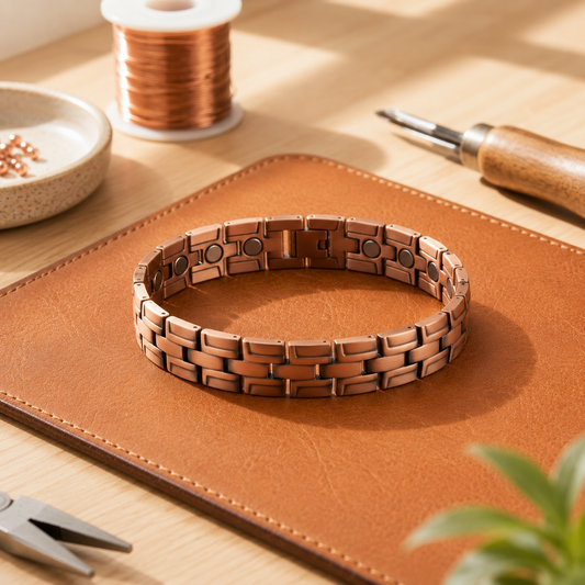 Della's Vault Men's Copper Bracelet