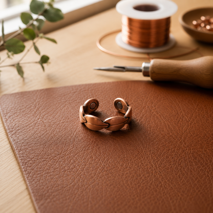 Della's Wreath Copper Ring