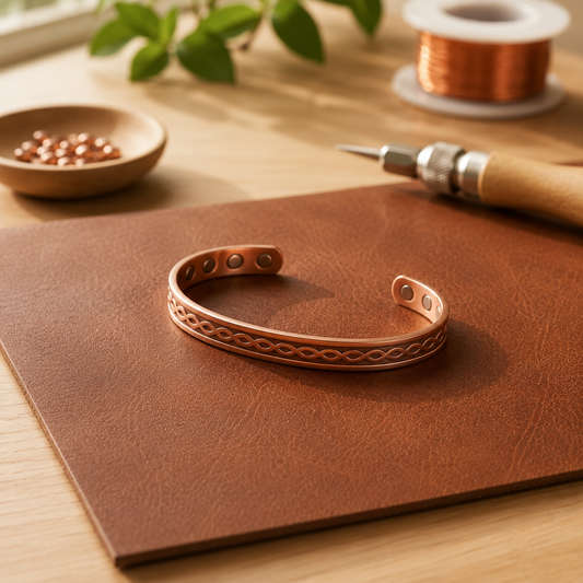 Della's Dot Copper Bracelet