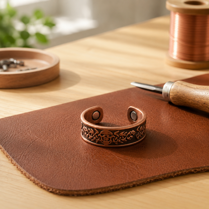 Della's Filigree Copper Ring