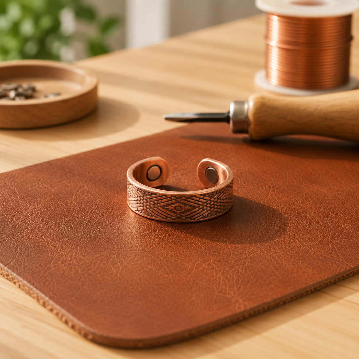Della's Trace Copper Ring