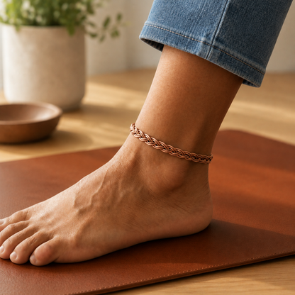 Della's Strand Copper Anklet