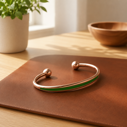 Della's Globe Copper Bracelet