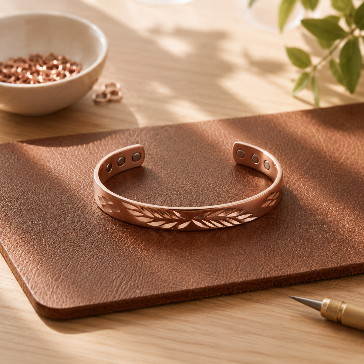 Della's Eclipse Copper Bracelet