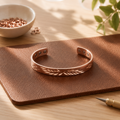 Della's Eclipse Copper Bracelet