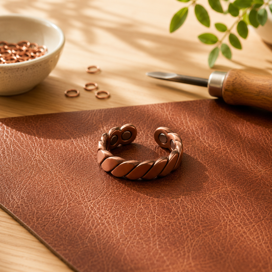 Della's Chip Copper Ring