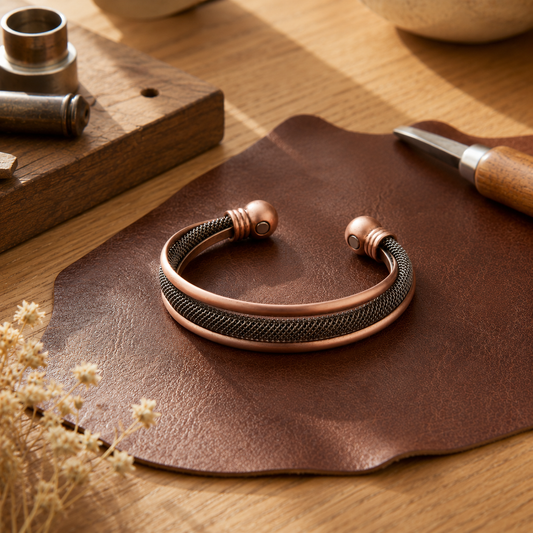 Della's Mound Copper Bracelet