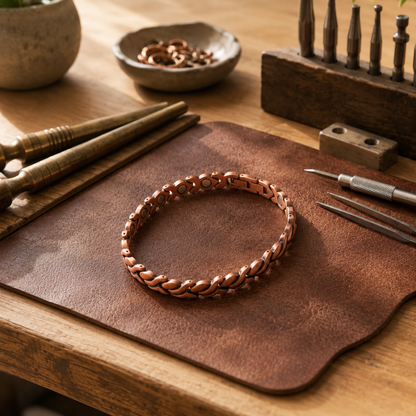 Della's Knoll Copper Anklet