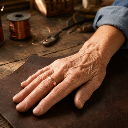 Della's Plain Copper Ring