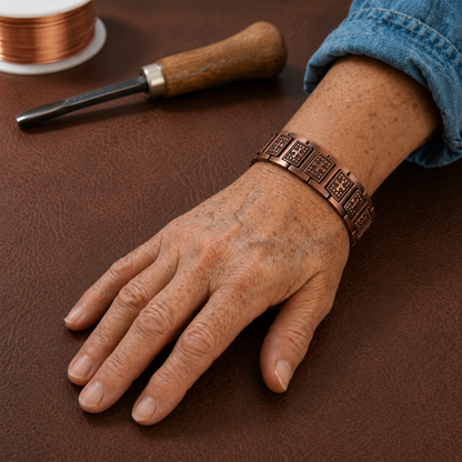 Della's Forde Men's Copper Bracelet