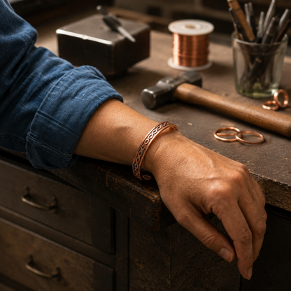 Della's Dot Copper Bracelet