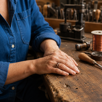 Della's Barley Copper Ring
