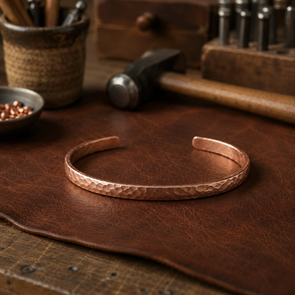Della's Shoal Copper Anklet