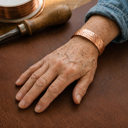 Della's Facet Copper Bracelet