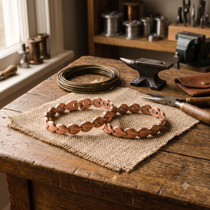 Della's Bog Copper Anklet