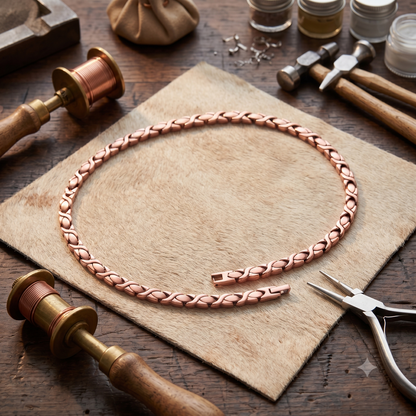 Della's Pine Copper Necklace
