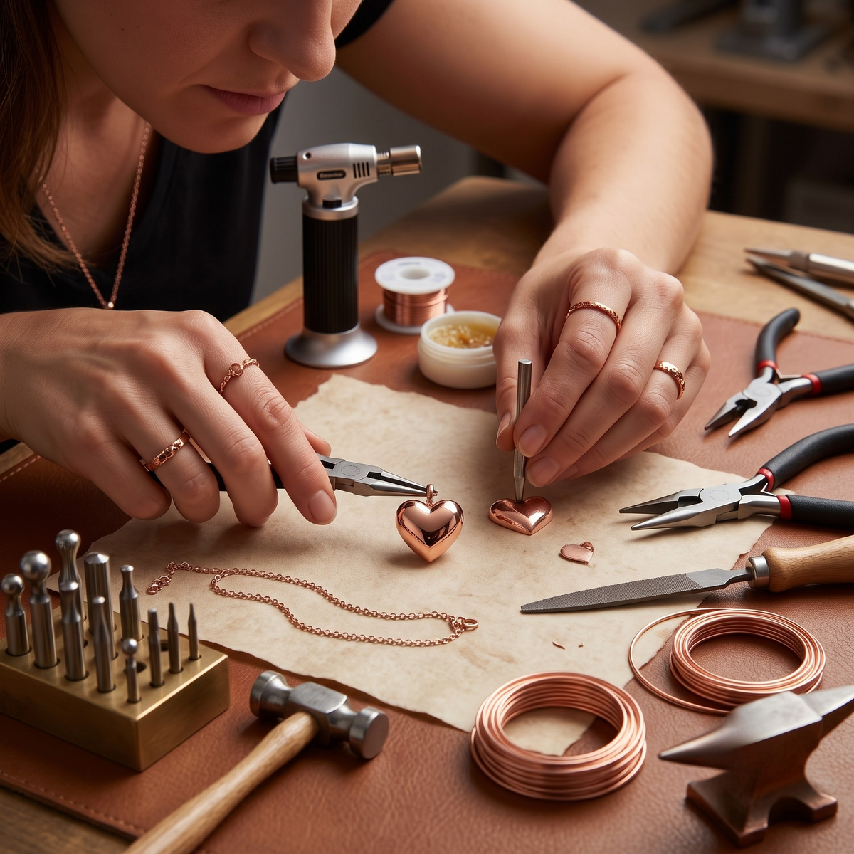 Della's Kern Copper Necklace