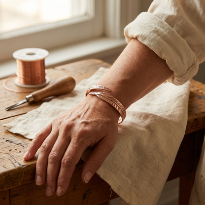 Della's Root Copper Bracelet