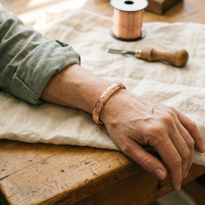 Della's Bloom Copper Bracelet