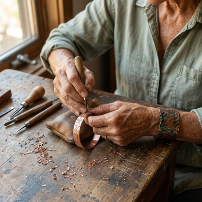 Della's Bloom Copper Bracelet
