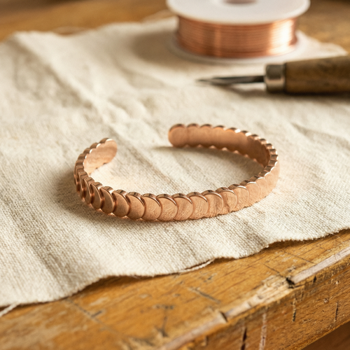 Della's Tide Copper Bracelet