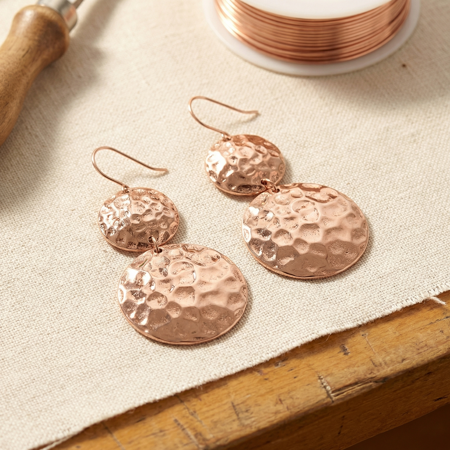 Della's Solstice Copper Earrings