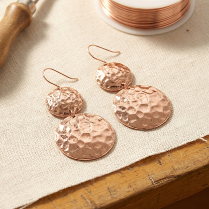 Della's Solstice Copper Earrings