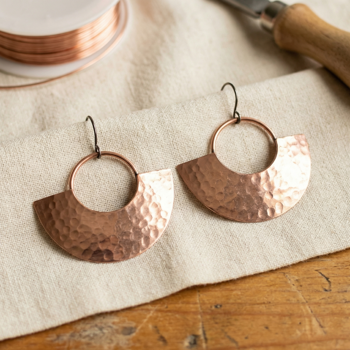 Della's Sol Copper Earrings