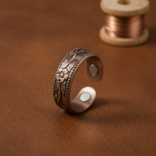 Della's Calyx Copper Ring