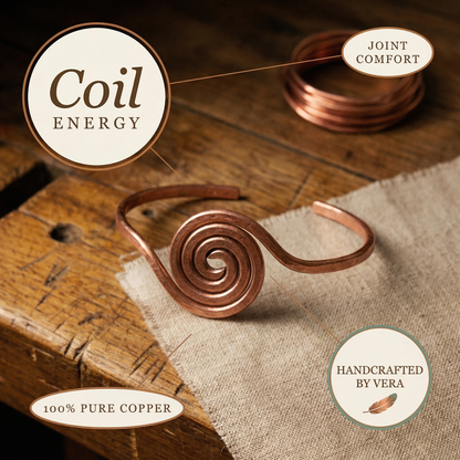 Della's Coil Copper Anklet