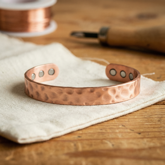 Della's Lodestone Copper Bracelet