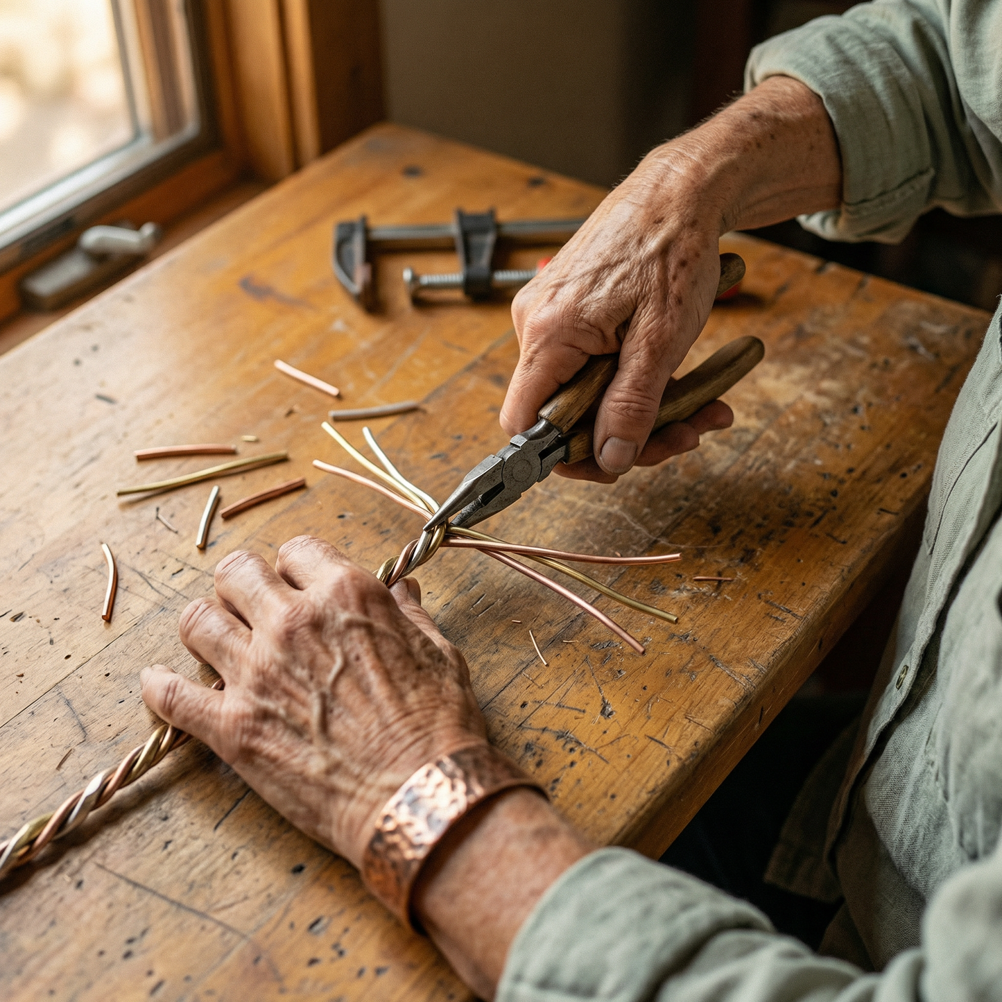 Della's Stone Copper Bracelet