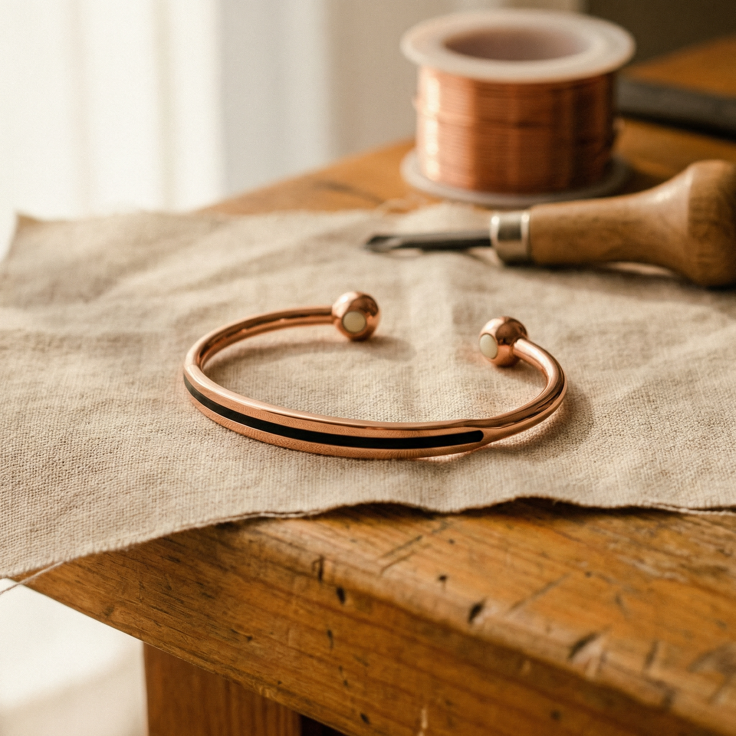 Della's Vein Copper Bracelet