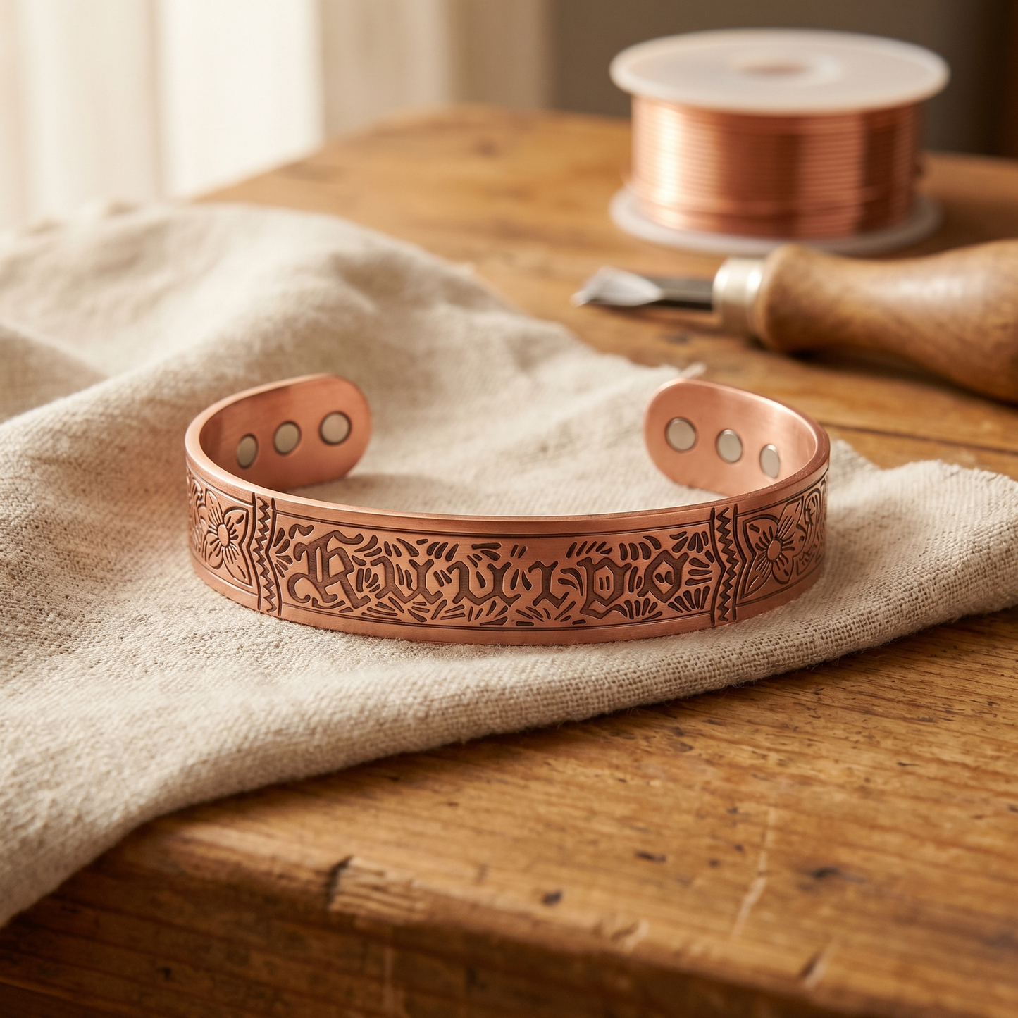 Della's Drift Copper Bracelet