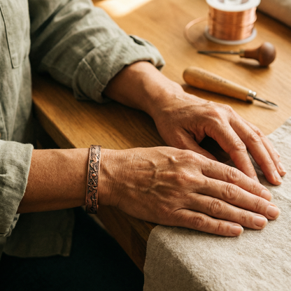 Della's Loam Copper Bracelet