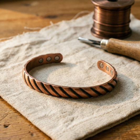 Della's Thorn Copper Bracelet