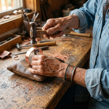 Della's Wick Copper Bracelet