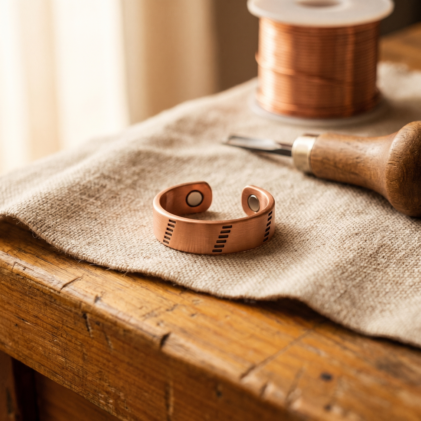 Della's Hearth Copper Ring