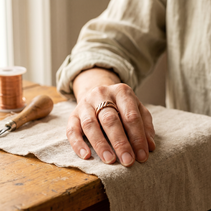 Della's Peat Copper Ring